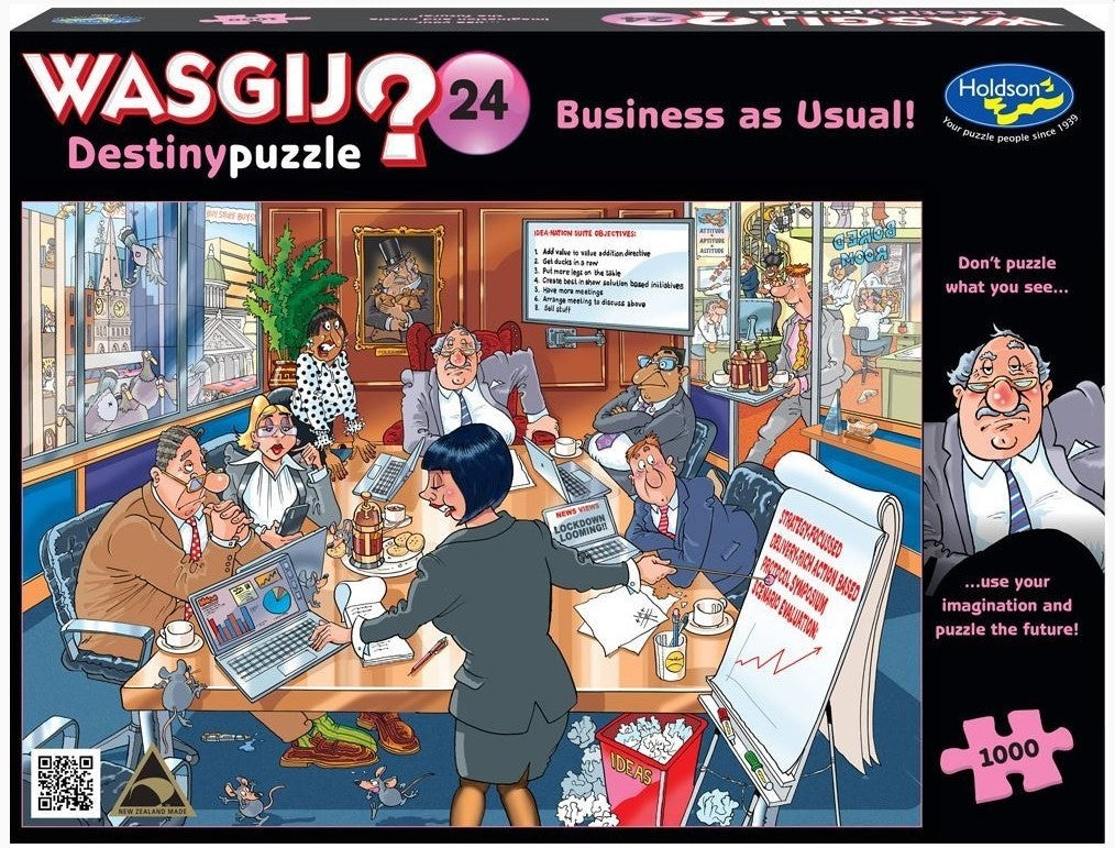 Wasgij Destiny Puzzle #24 Business As Usual