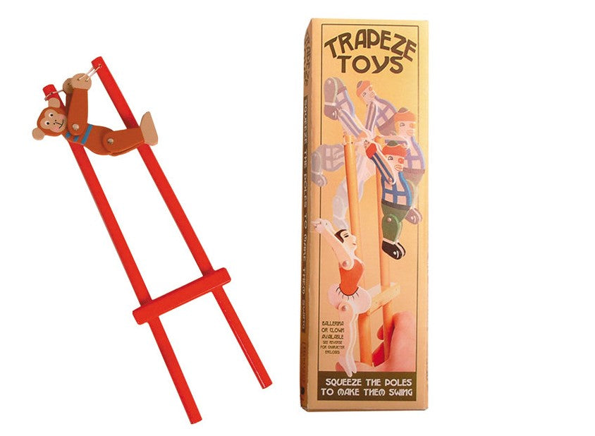 Retro Trapeze Monkey Novelty