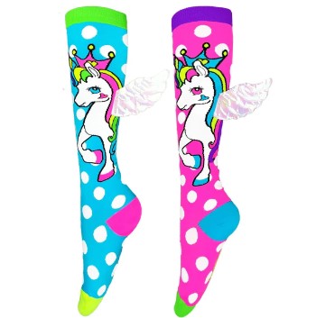 MADMIA Socks - Flying Unicorns Clothing
