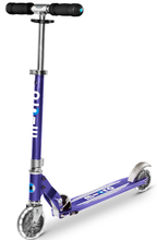 Load image into Gallery viewer, Micro Scooter Sprite LED Blue Stripe Ride On Scooter