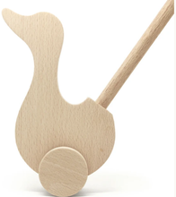 Load image into Gallery viewer, Bridget the Goose Push Along Toddler