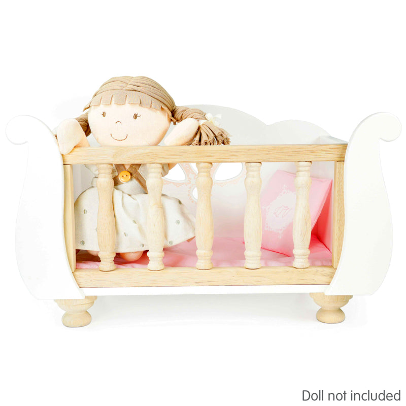 Sleigh Cot by Le Toy Van Doll
