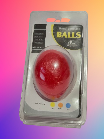 Hand Excerise Egg Red 25 Sensory Needs