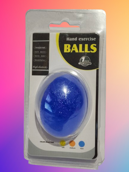 Hand Excerise Egg Blue 30 Sensory Needs