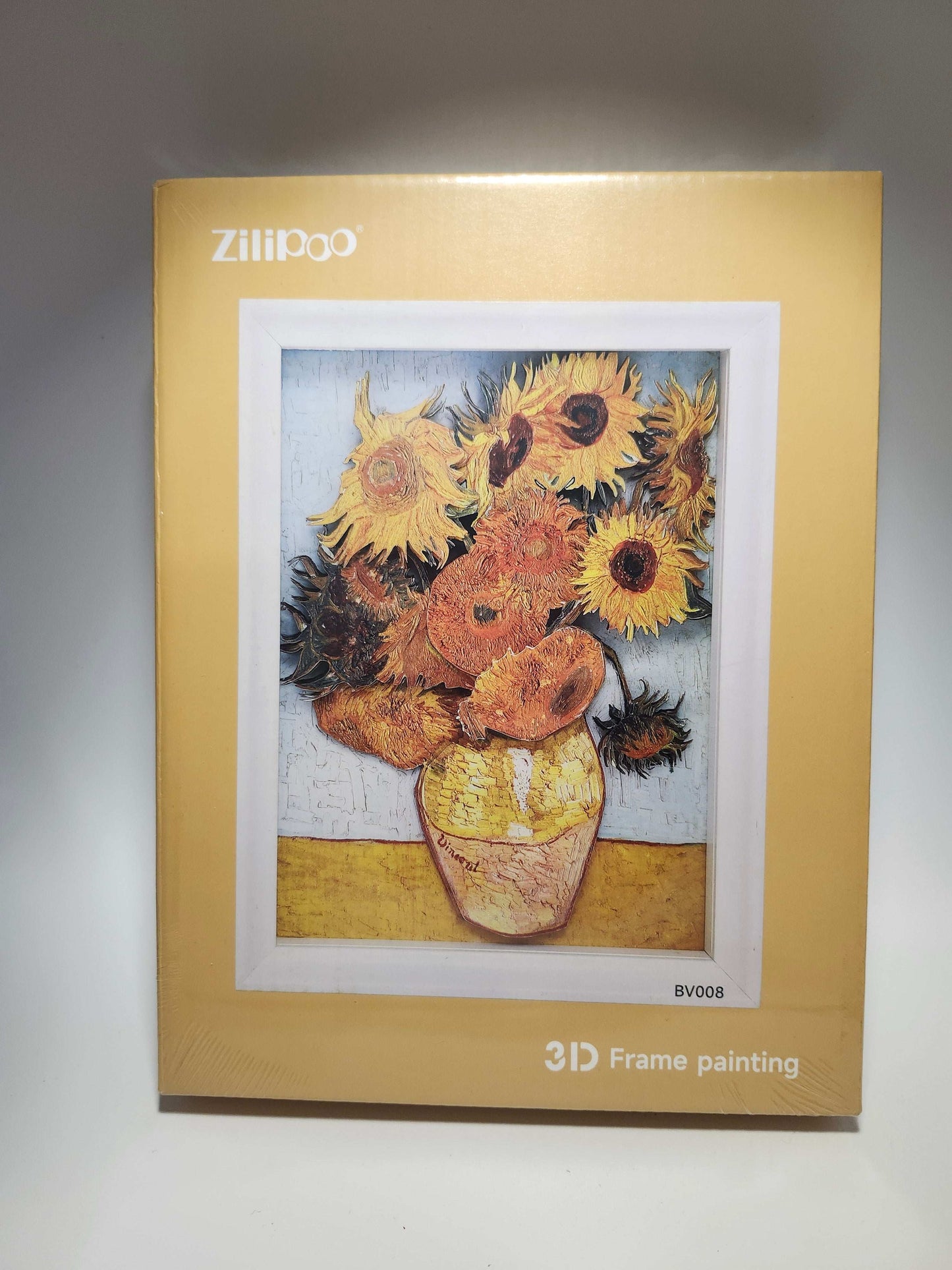 Zilipoo 3D Frame Painting of Sunflowers Art & Craft