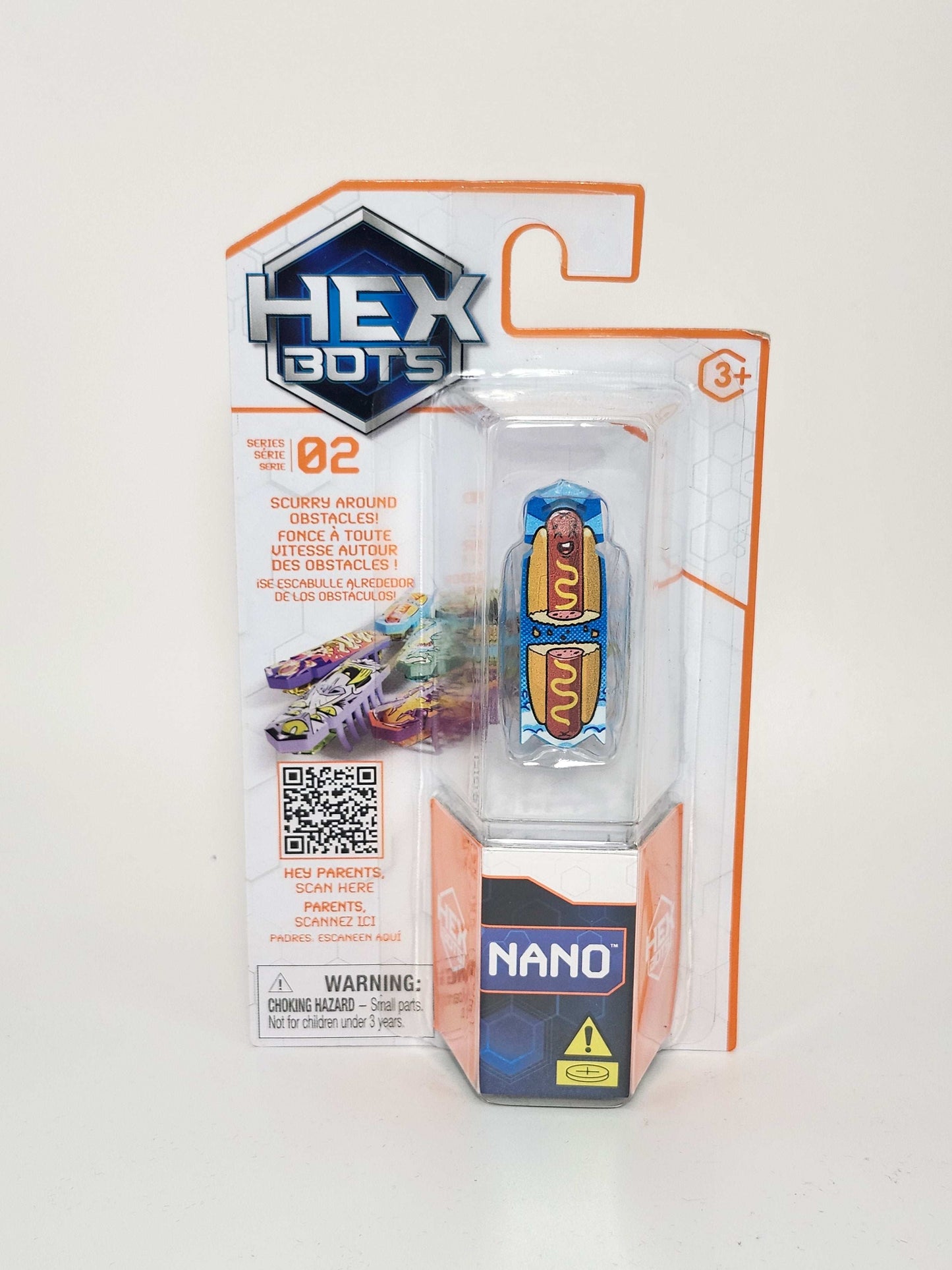 Hexbot Nano Newton Series (Single) Hotdog robotic toy