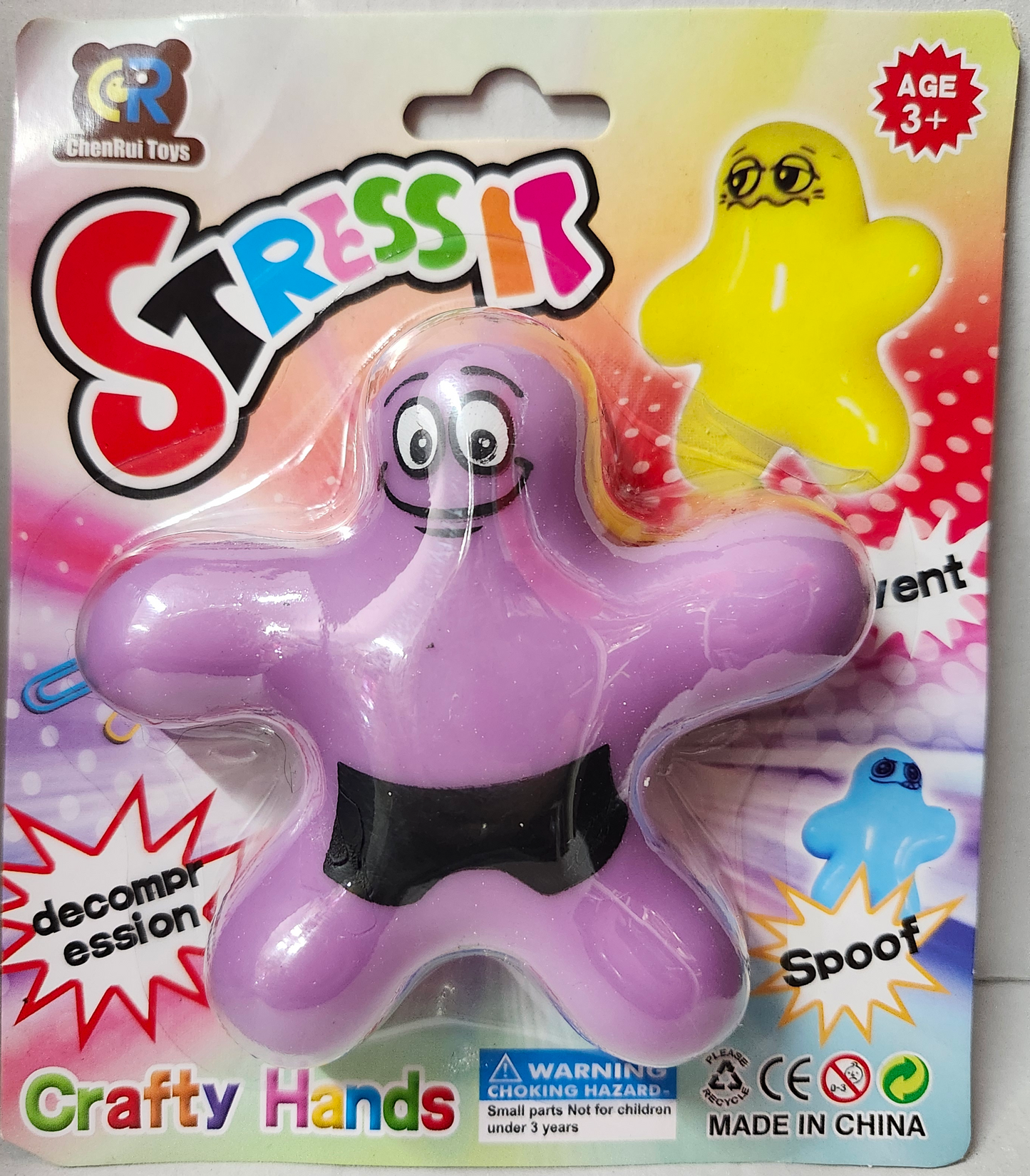 Stress It Squishy Guy
