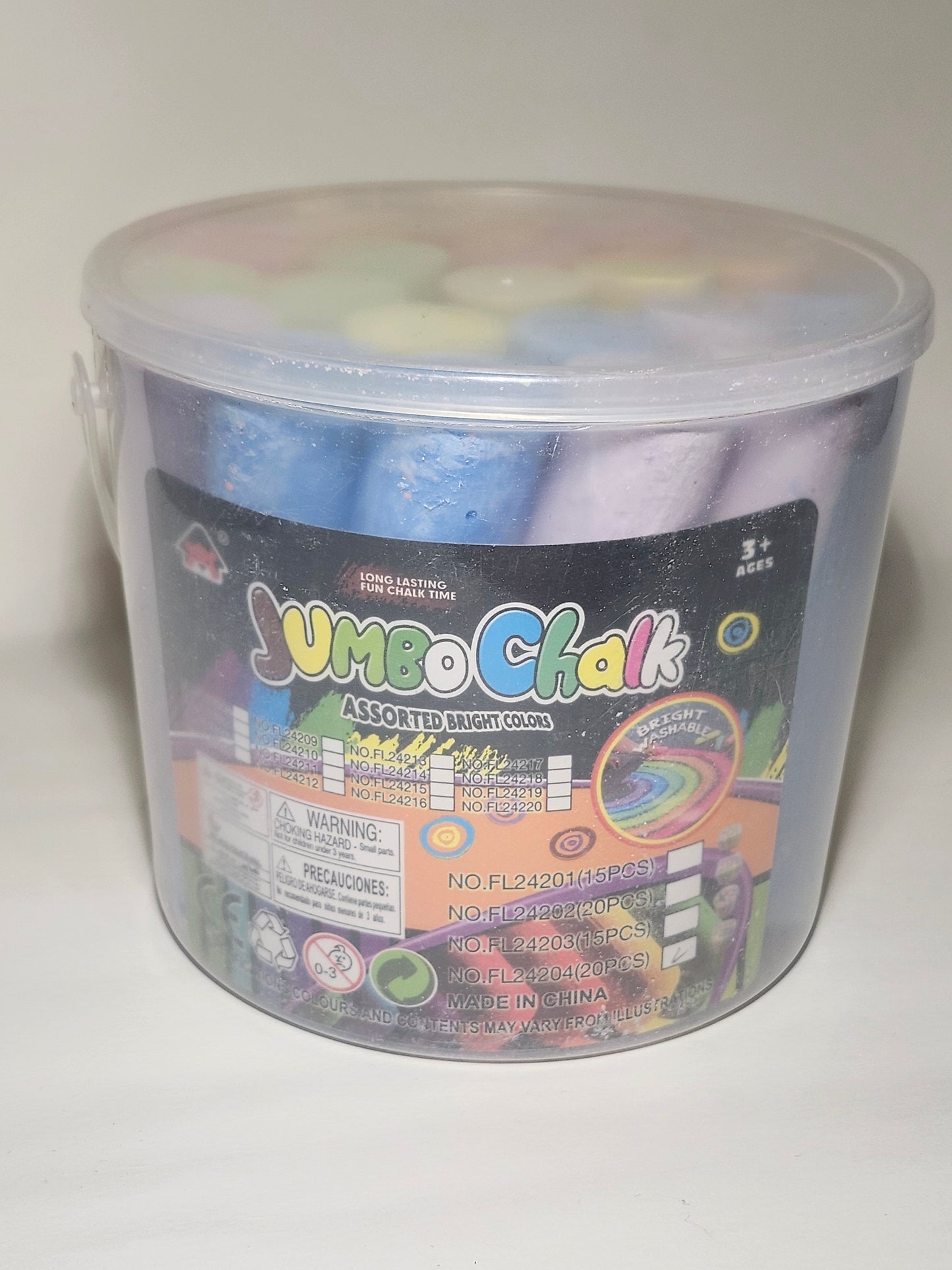 Sidewalk Chalk 20pc Set