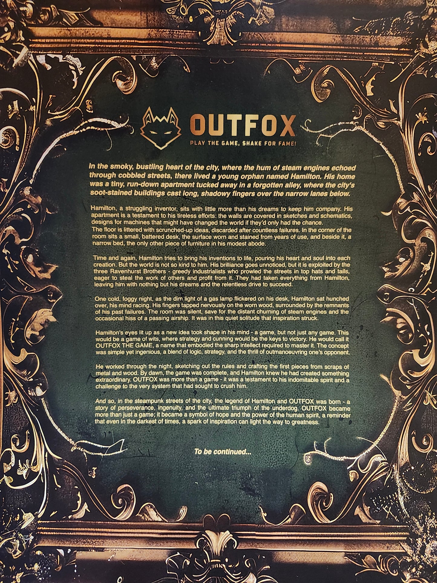 Outfox The Game Board Game