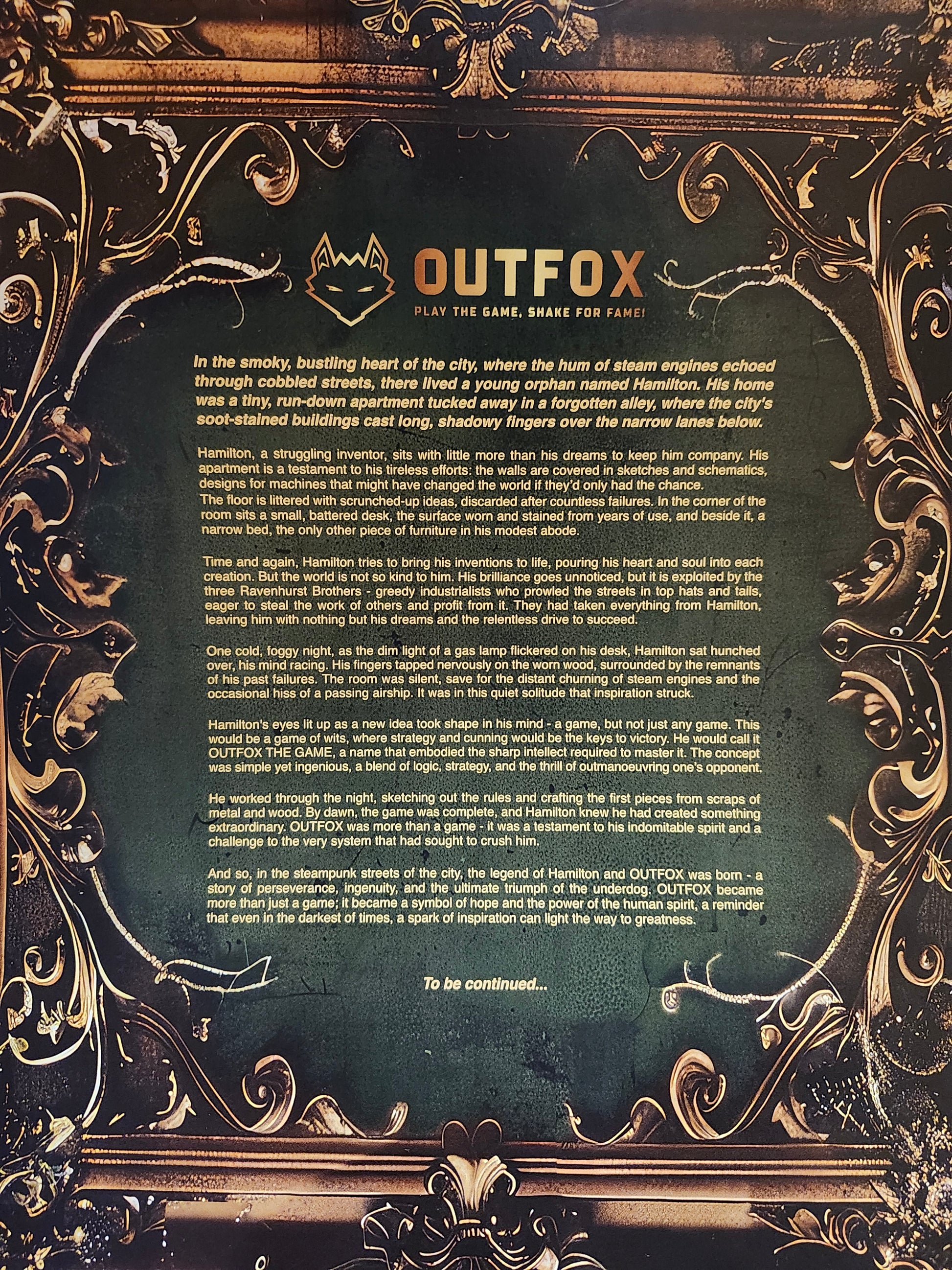 Outfox The Game Board Game