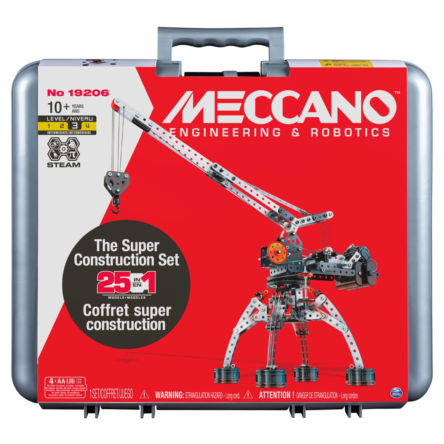 Meccano 25 in 1 Construction Set in Case