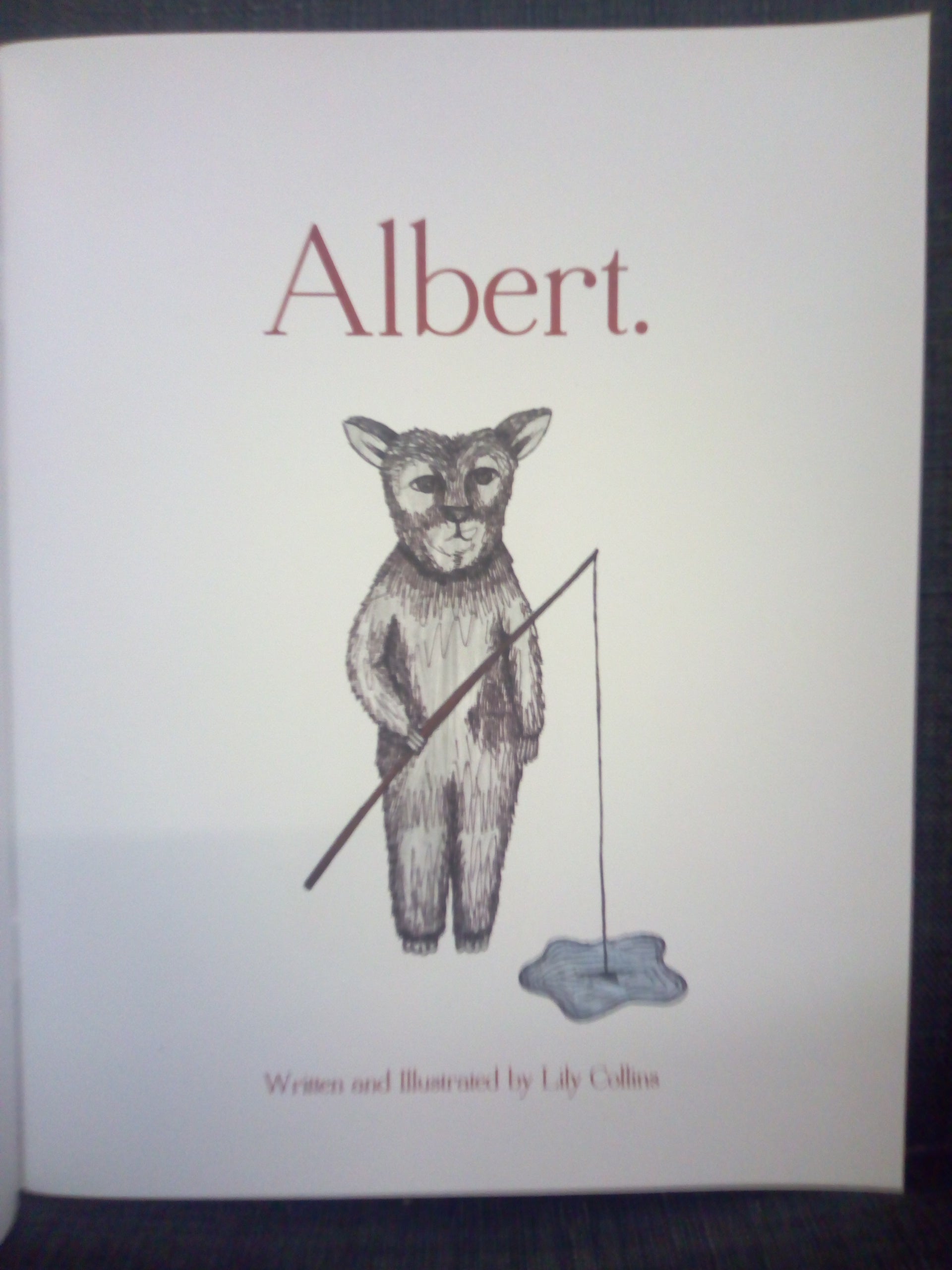 Book Albert by Lily Collins P/B Book
