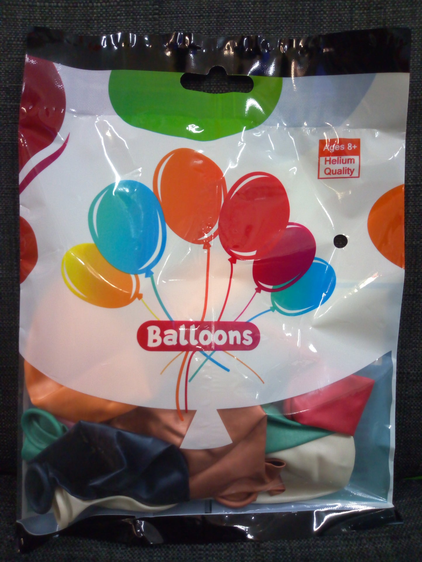 Balloons Biodegradable 12" Metallic Mixed 10pc balloons