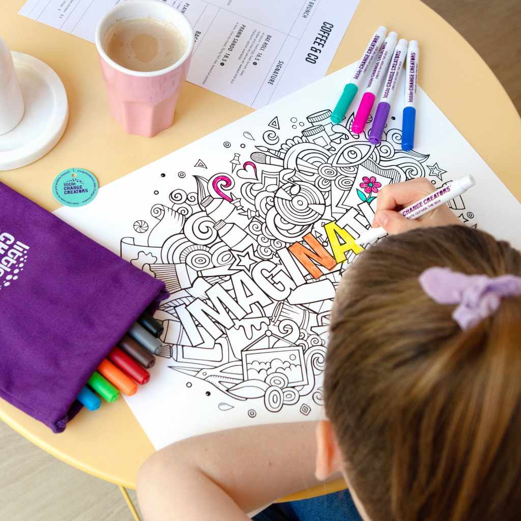Little Change Creators Re-FUN-able IMAGINATION Colour & Draw Set Art & Craft Kits