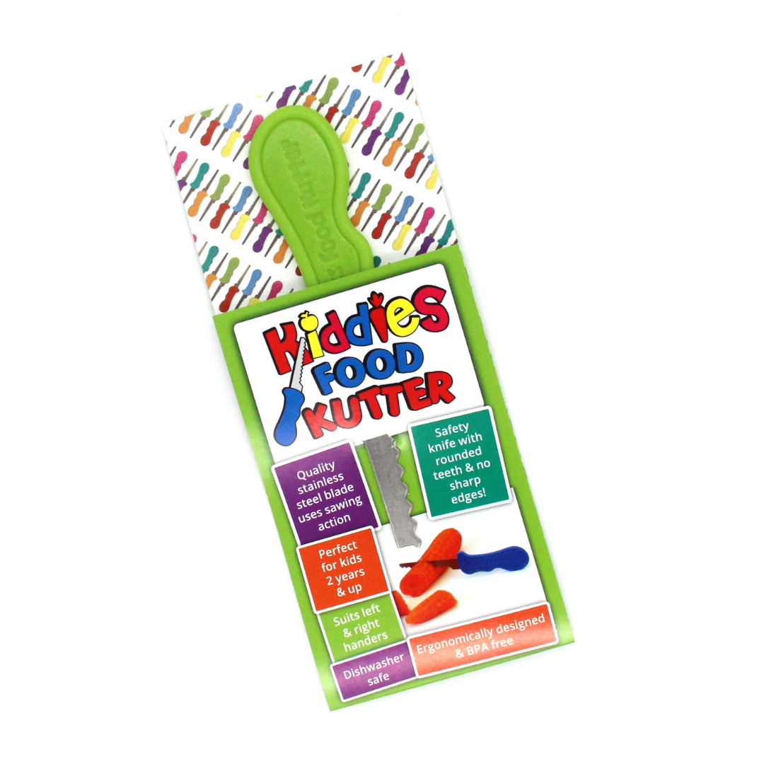 'Original' Kiddies Food Kutter Lime Learning Aid