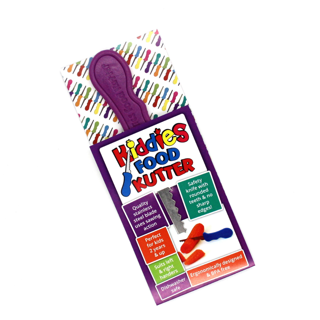 'Original' Kiddies Food Kutter Purple Learning Aid