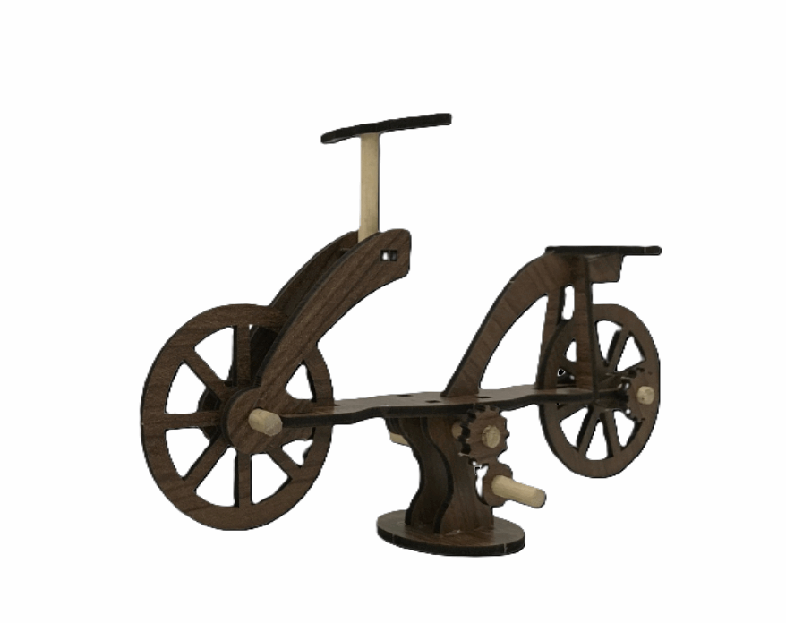 Pathfinders Da Vinci Bicycle Minature Construction Toy