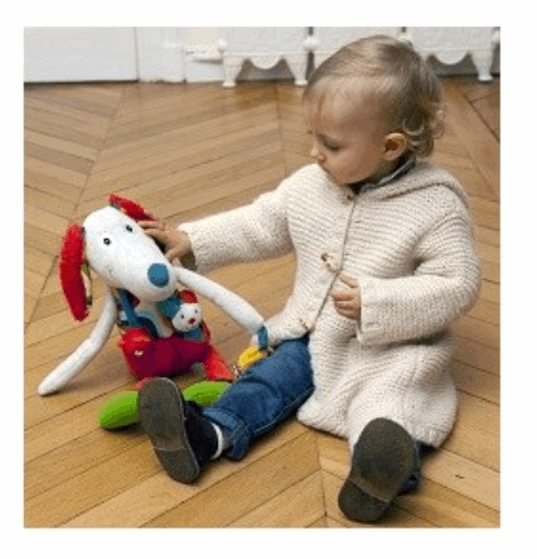 Ebulobo Antoine The Dog Activity Set