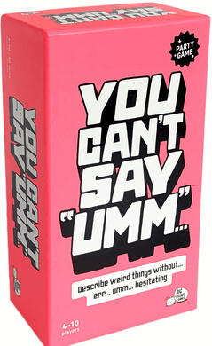 You Can't Say Umm? Board Games