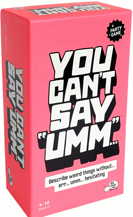 You Can't Say Umm? Board Games