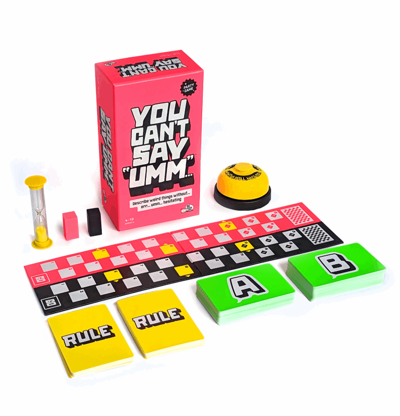 You Can't Say Umm? Board Games