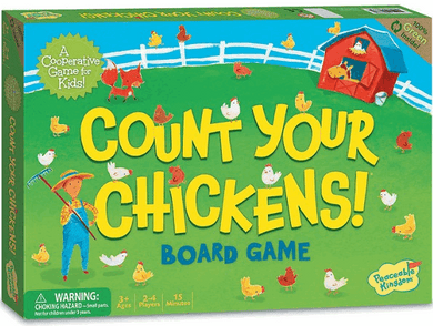 Peaceable Kingdom Count Your Chickens Board Game