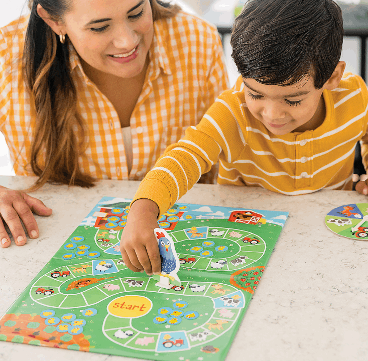 Peaceable Kingdom Count Your Chickens Board Game