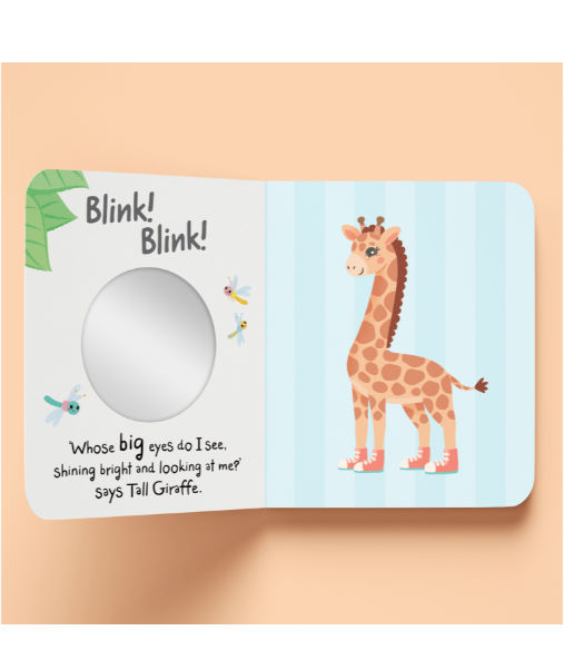 First Steps Hello Baby Mirror Book book