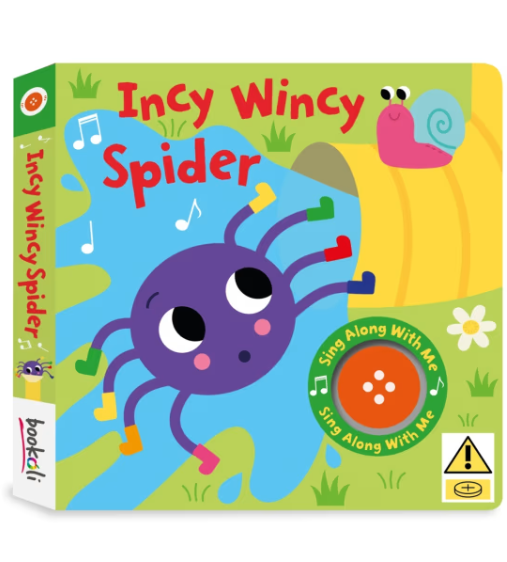 Sing Along Incy Wincy Spider Book Children's Book