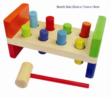 Viga Hammering Bench wooden toy