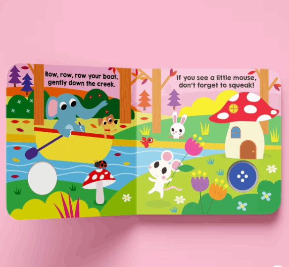 Sing Along Row Row Your Boat Book Children's Book