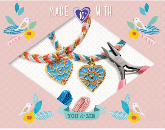 Djeco You & Me Friendships & Hearts Bead Set Art & Craft Kits