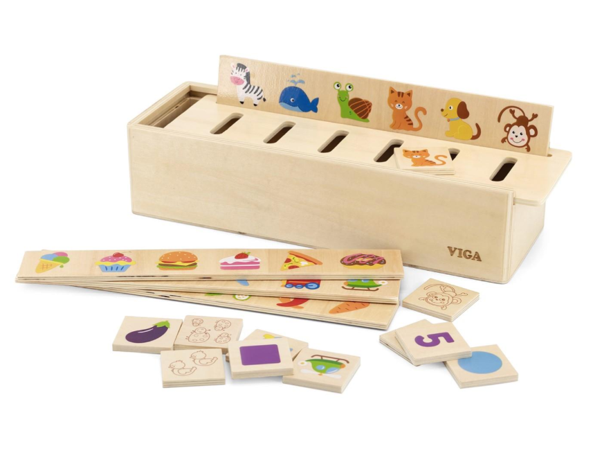Viga Match And Sort Game education toy