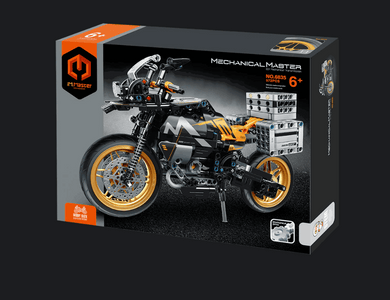 iM. Master Motorbike Black 572pc Construction Toy