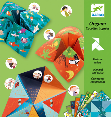 Djeco Origami Bird Game Fortune Tellers Art & Craft Kits