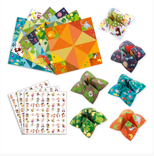 Djeco Origami Bird Game Fortune Tellers Art & Craft Kits