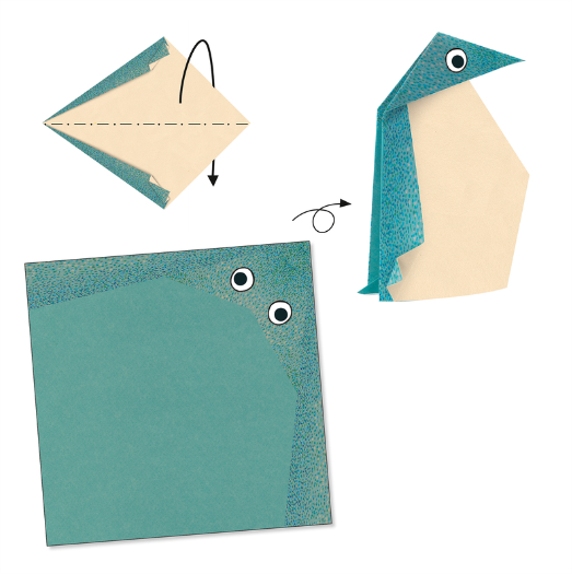 Djeco Polar Animals Origami Art and Craft