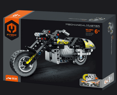 iM. Master Pullback Motorcycle 183pc IM5801 Construction Toy