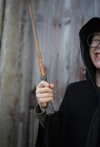 Great Pretenders Brown Wizard Wand Costume