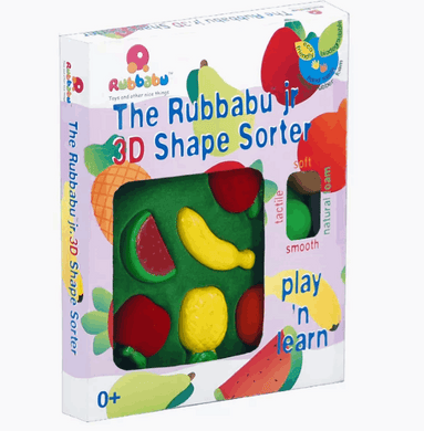Rubbabu Shape Sorter Fruits Shape Sorter