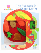 Load image into Gallery viewer, Rubbabu Shape Sorter Vegetables Shape Sorter
