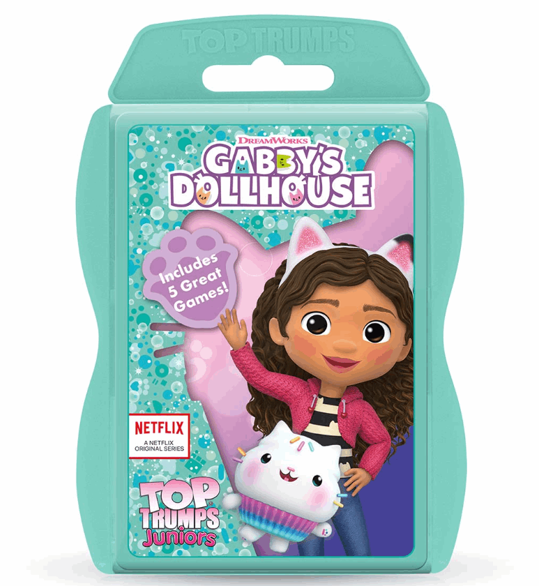 Top Trumps Junior Gabby's Dollhouse card games