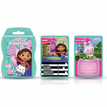 Load image into Gallery viewer, Top Trumps Junior Gabby&#39;s Dollhouse card games
