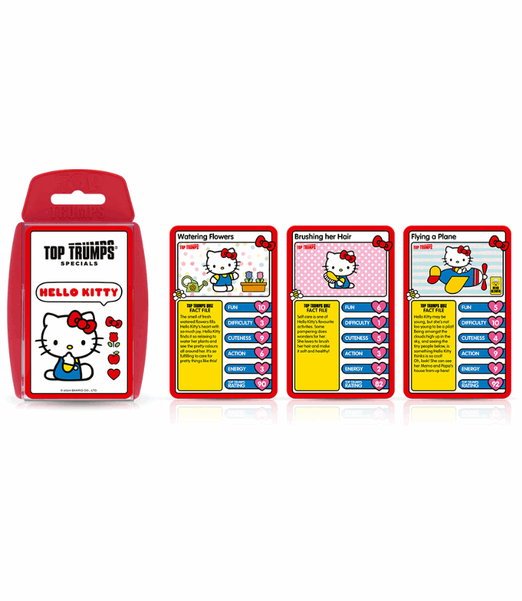 Top Trumps Hello Kitty Card Game Card Game