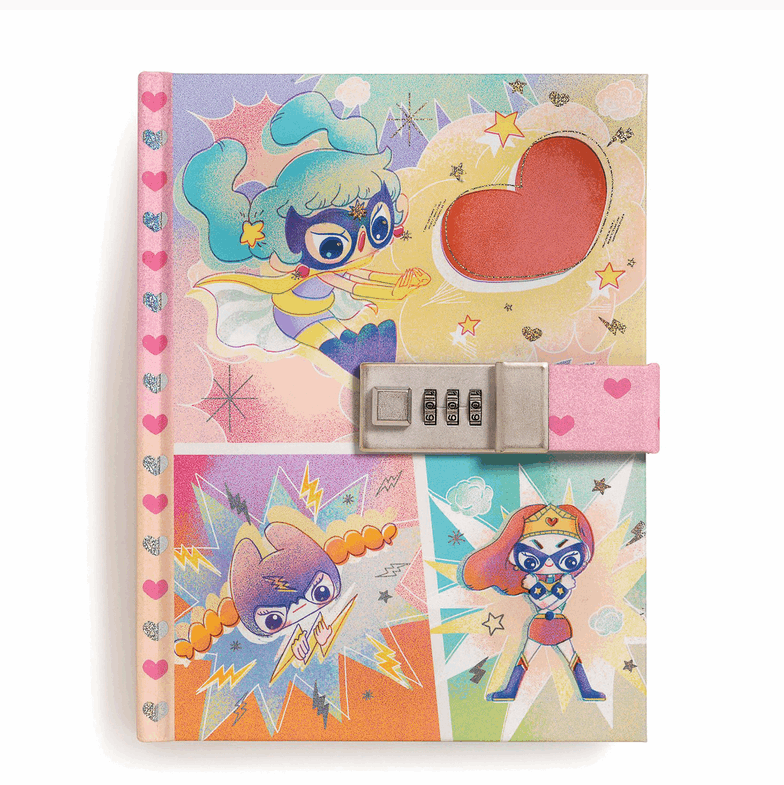 Lam Notebook with Combination Code Lock notebook