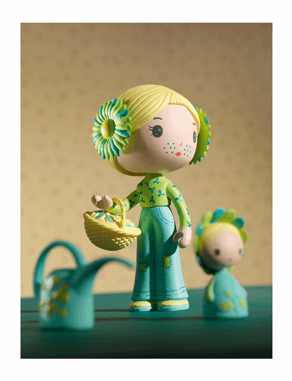 Tinyly Flore & Bloom Figurine Doll