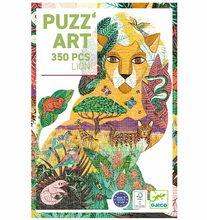 Load image into Gallery viewer, Djeco Puzz&#39;Art Lion Shaped Puzzle 150pc Puzzle
