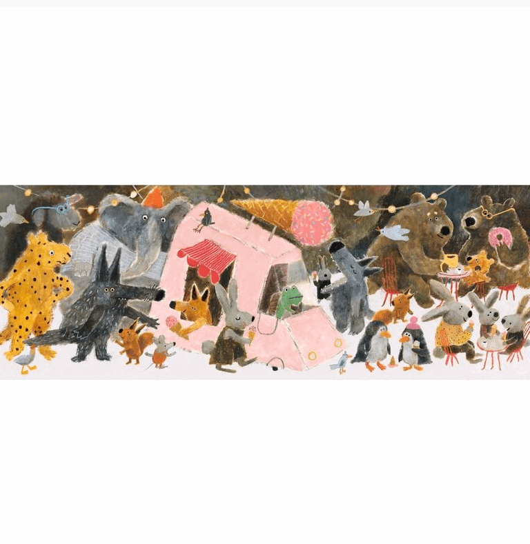 Djeco The Park Gallery Puzzle 100pc puzzle