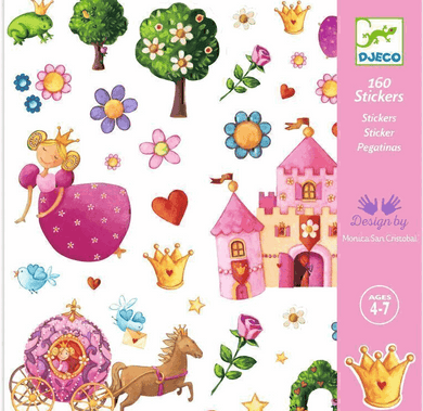 Princess Marguerite Stickers 160pc stickers