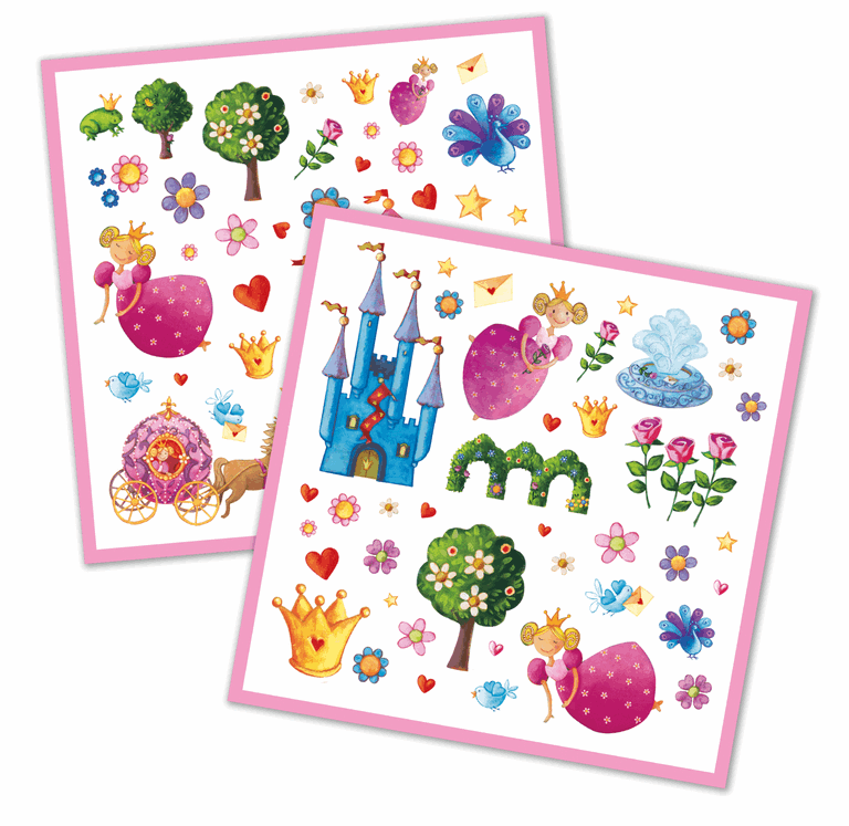 Princess Marguerite Stickers 160pc stickers